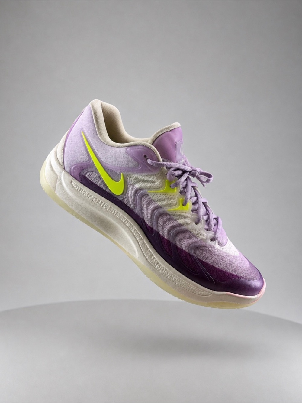 Nike KD 17 Women’s Lavender & Neon Yellow Basketball Sneakers